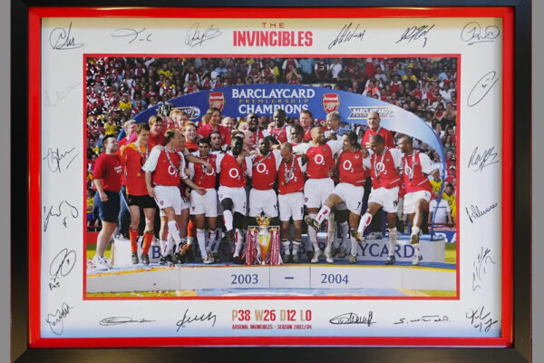 Arsenal signed memorabilia