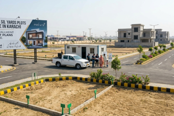 Best 120 Sq. Yards Plots for Sale in Karachi with Easy Payment Plan