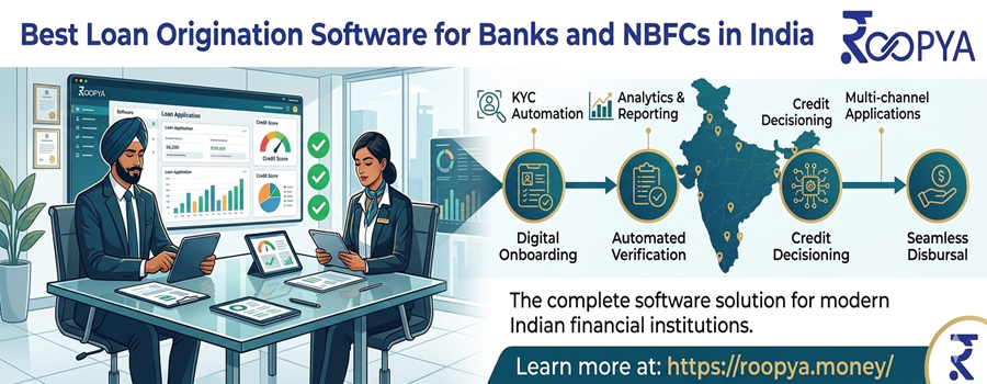 Best Loan Origination Software for Banks and NBFCs in India | AI-Powered LOS – Roopya