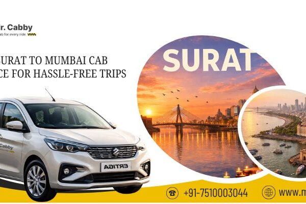 surat to mumbai cab