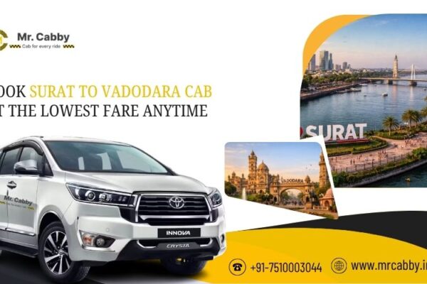Surat to Vadodara Cab