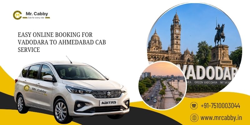 Vadodara to Ahmedabad Cab Service