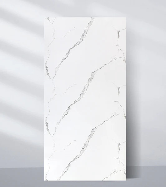 Luxury Black PVC Marble Sheet for Modern Interior Walls