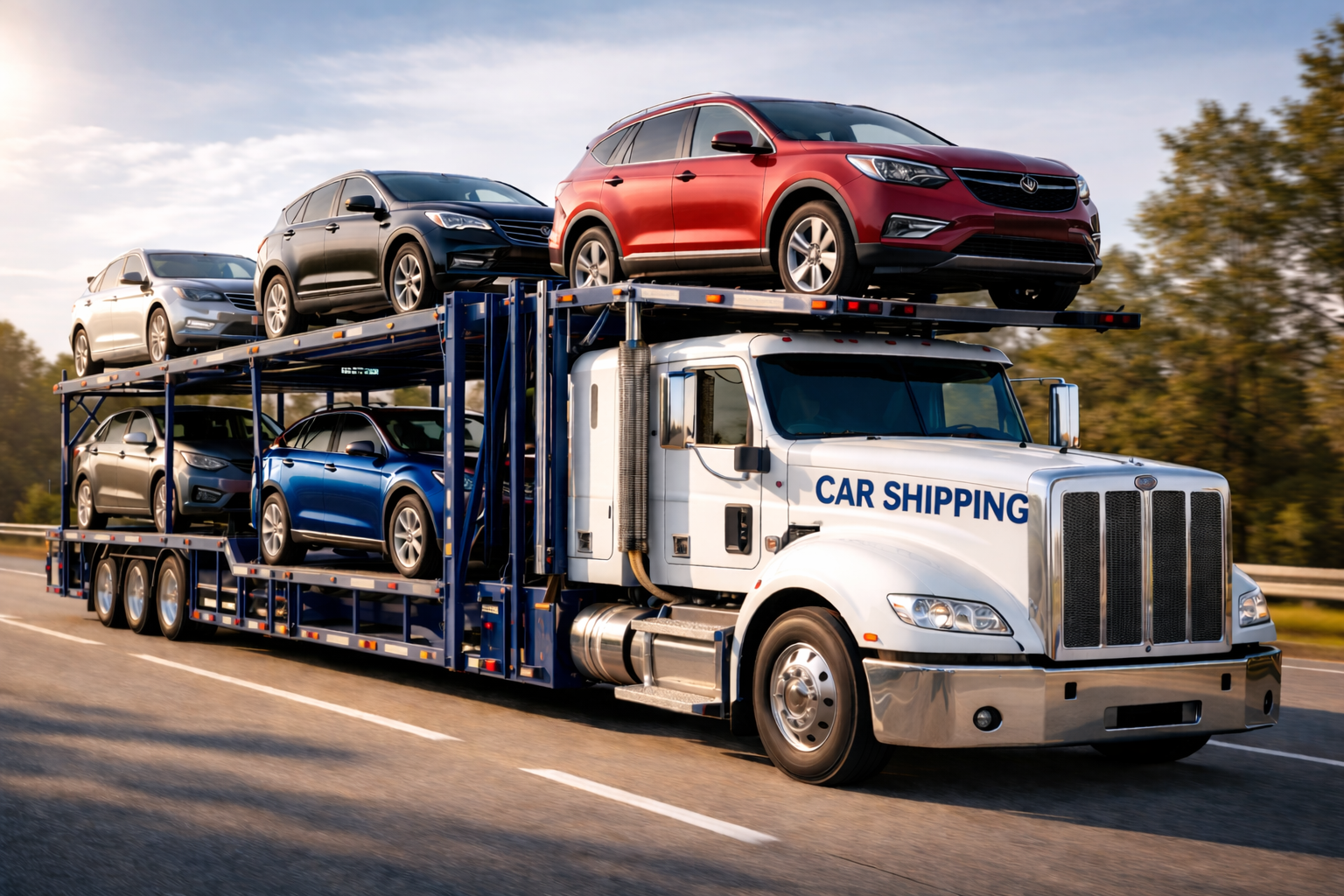 shipping car from texas to michigan