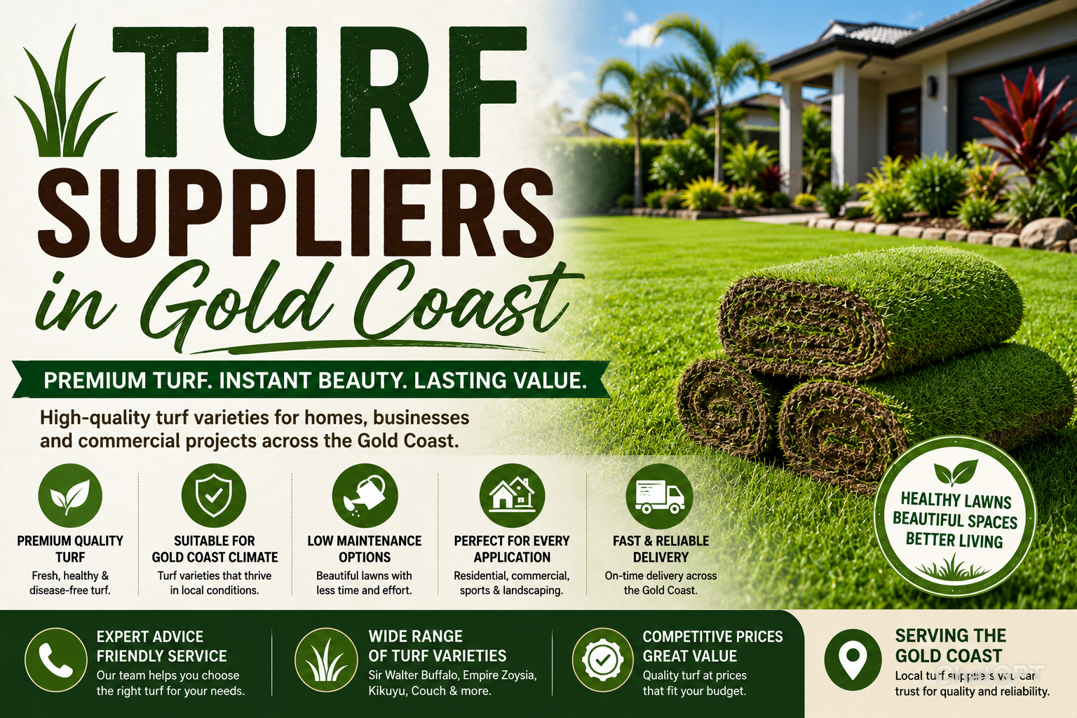 Turf Suppliers in Gold Coast