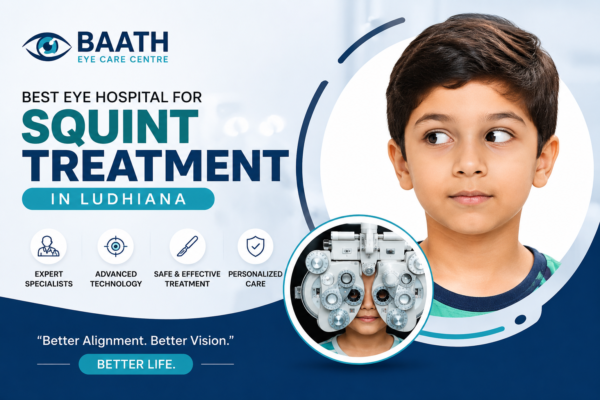 Best Eye Hospital for Squint Treatment in Ludhiana – Baath Eye Care Centre