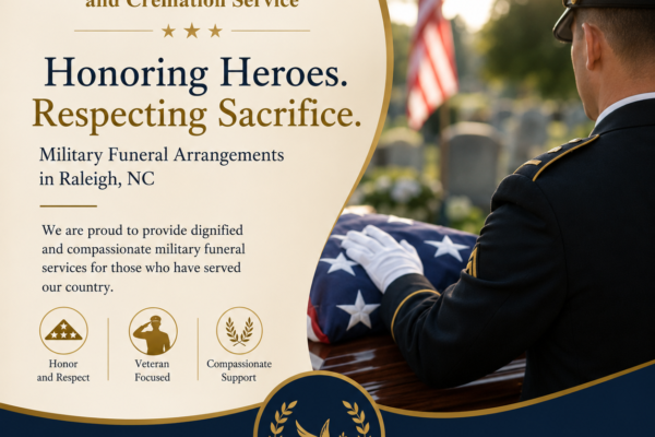 military funeral honors in Raleigh