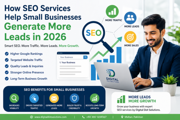Top SEO Services in Multan to Boost Traffic and Generate Leads | Digital Dot Solutions