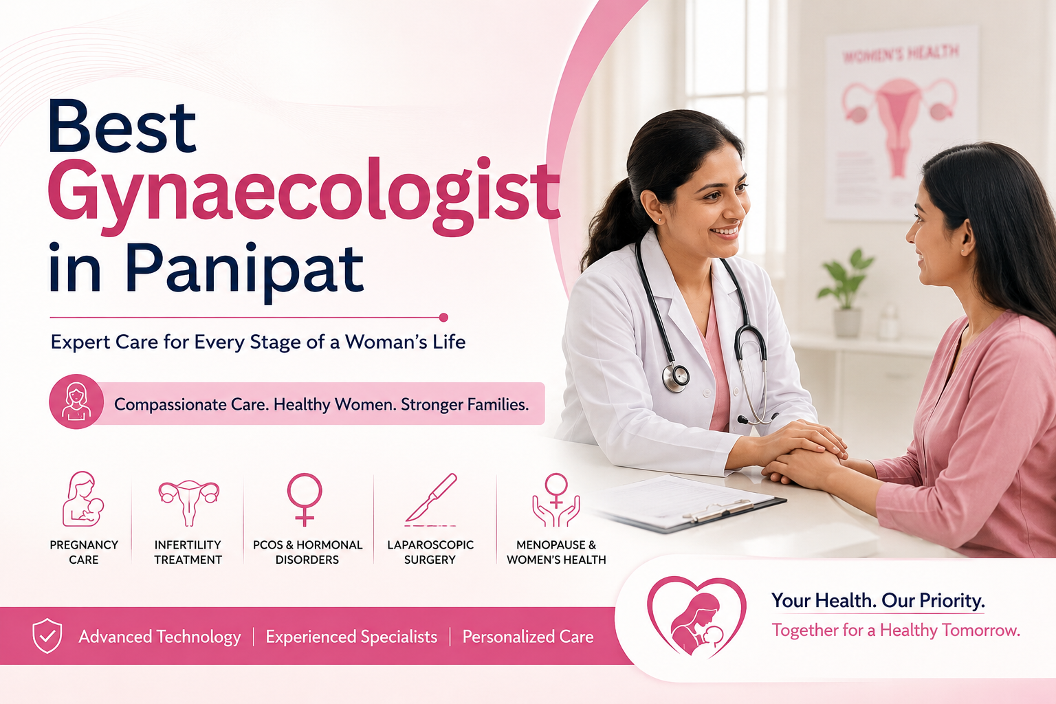 Best Gynaecologist in Panipat: Expert Women's Healthcare at Navjeevan Hospital