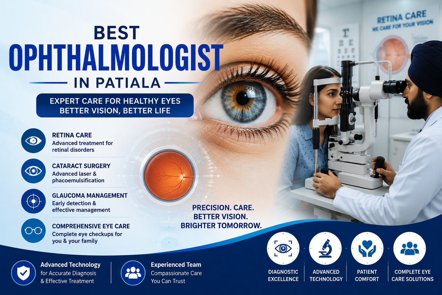 Best Ophthalmologist in Patiala: Advanced Eye Care at DR Harsh Inder Singh Retina Center