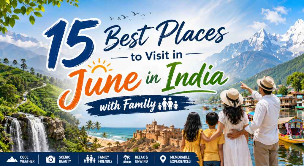 15 Best Places to Visit in June in India with Family 2026