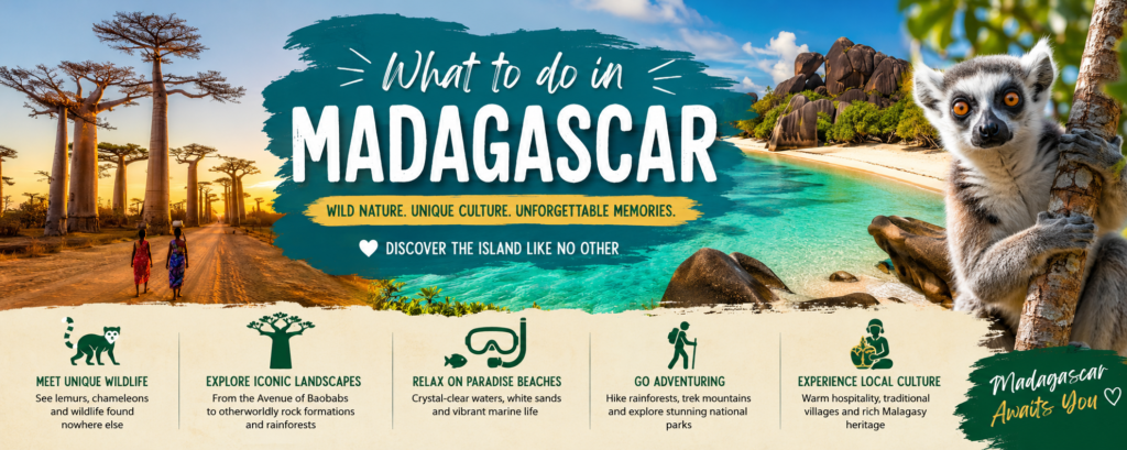 What to do in Madagascar as a tourist