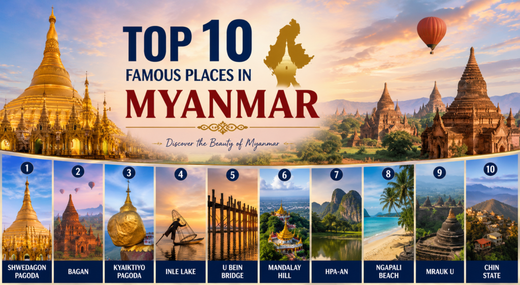 The Ultimate Travel Guide: 10 Famous Places in Myanmar You Must Visit