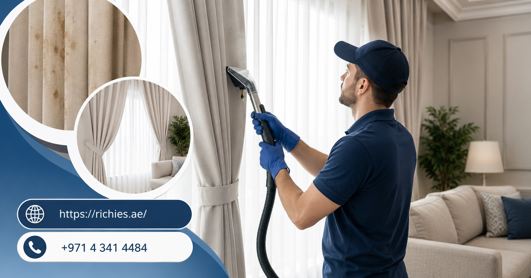 curtain cleaning Dubai