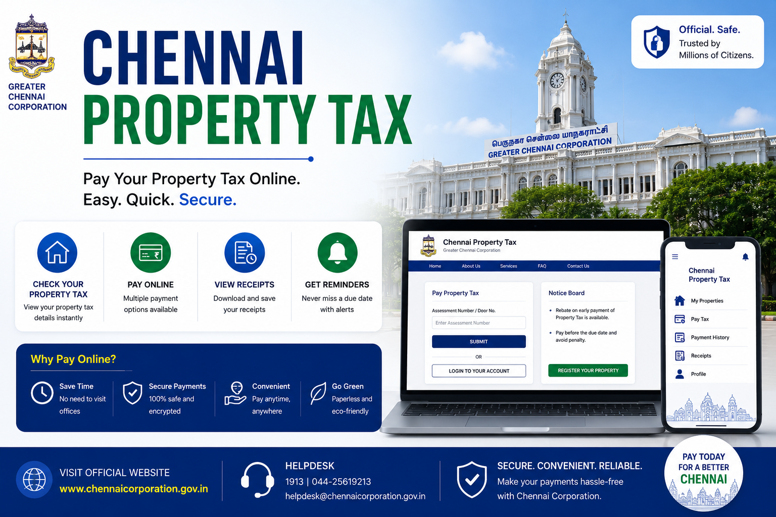 chennai property tax