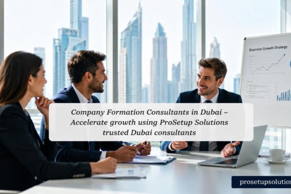 Company Formation Consultants in Dubai