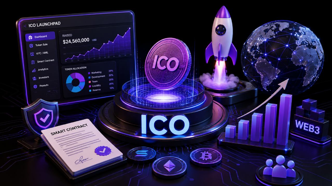 Custom ICO Development Services for Web3 Business Growth
