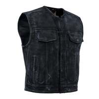 canvas motorcycle vest