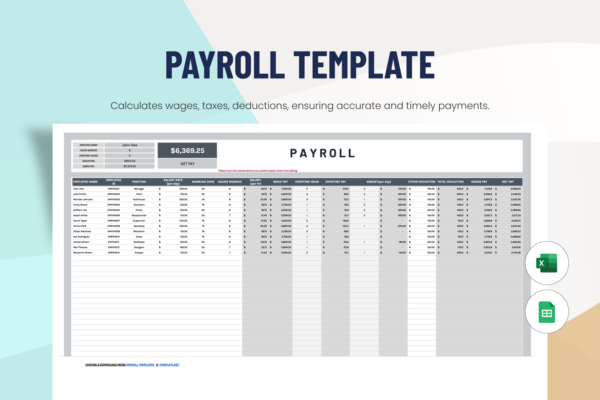 Excel payroll