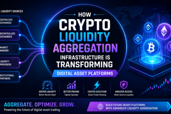 How Crypto Liquidity Aggregation Infrastructure Is Transforming Digital Asset Platforms