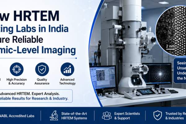 How HRTEM Testing Labs in India Ensure Reliable Atomic-Level Imaging