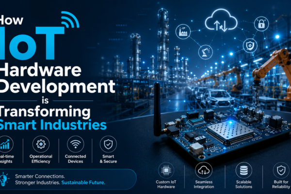 How IoT Hardware Development is Transforming Smart Industries