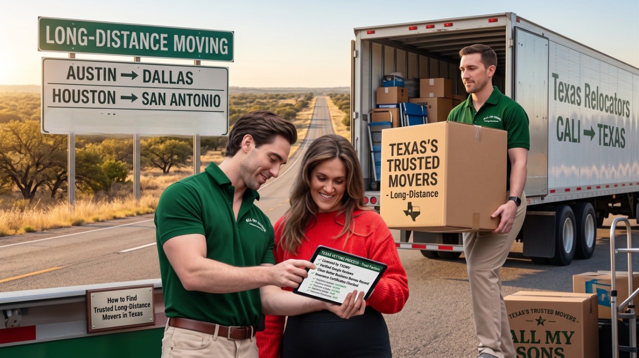 How to Find Trusted Long-Distance Movers in Texas