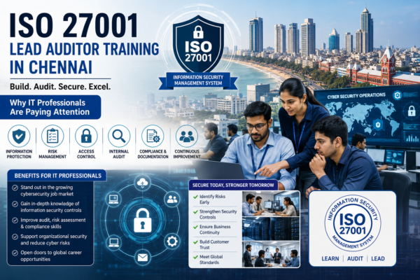 iso 27001 lead auditor training in chennai