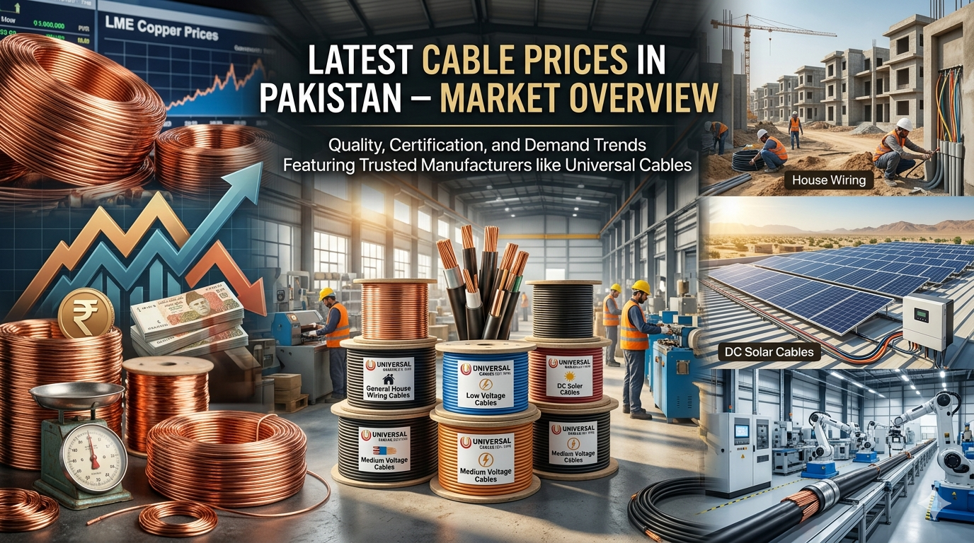Latest Cable Prices in Pakistan – Market Overview
