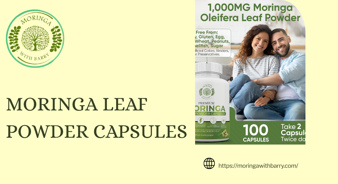 Moringa Leaf Powder Capsules
