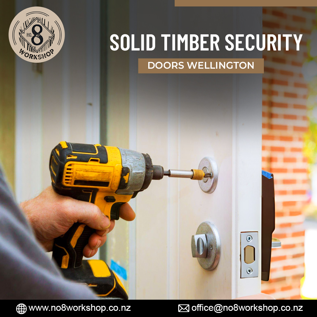 Solid Timber Security Doors Wellington