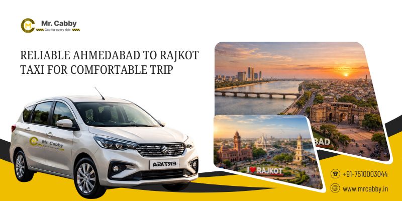 Ahmedabad to Rajkot Taxi