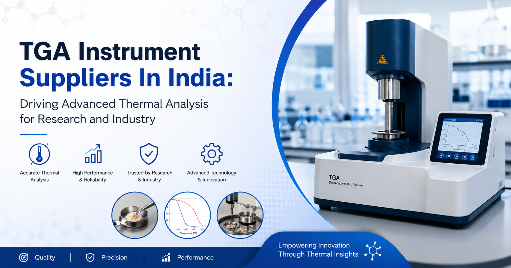 TGA Instrument Suppliers In India Driving Advanced Thermal Analysis for Research and Industry
