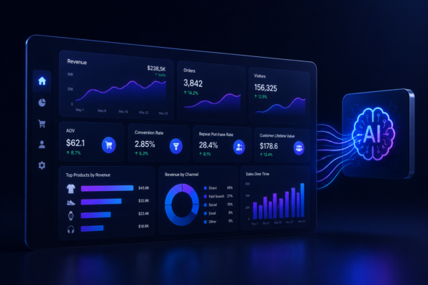 The Ecommerce KPI Dashboard You Actually Need (And How AI Builds It For You)