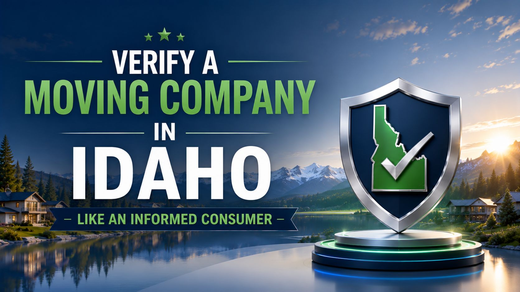 Verify a Moving Company in Idaho Like an Informed Consumer