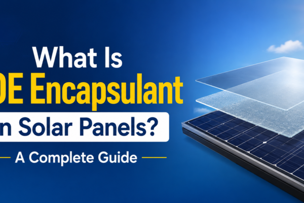 What Is POE Encapsulant in Solar Panels A Complete Guide