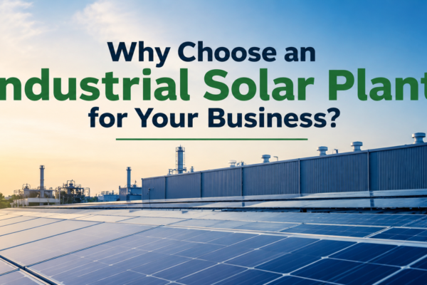 Why Choose an Industrial Solar Plant for Your Business