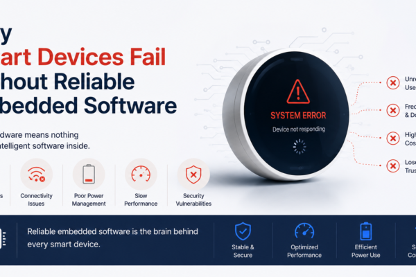 Why Smart Devices Fail Without Reliable Embedded Software