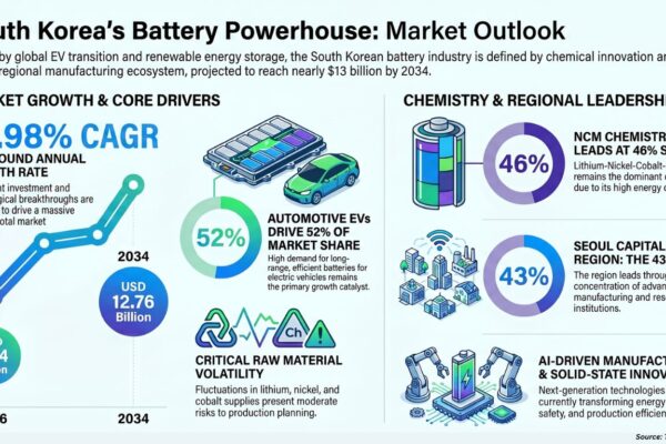 South Korea Batteries Market
