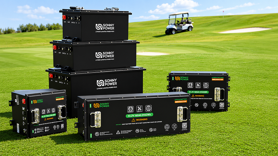 best lithium golf cart batteries