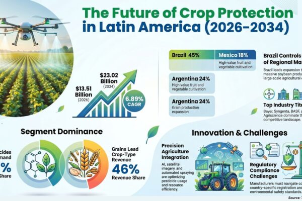 Latin America Crop Protection Pesticides Market