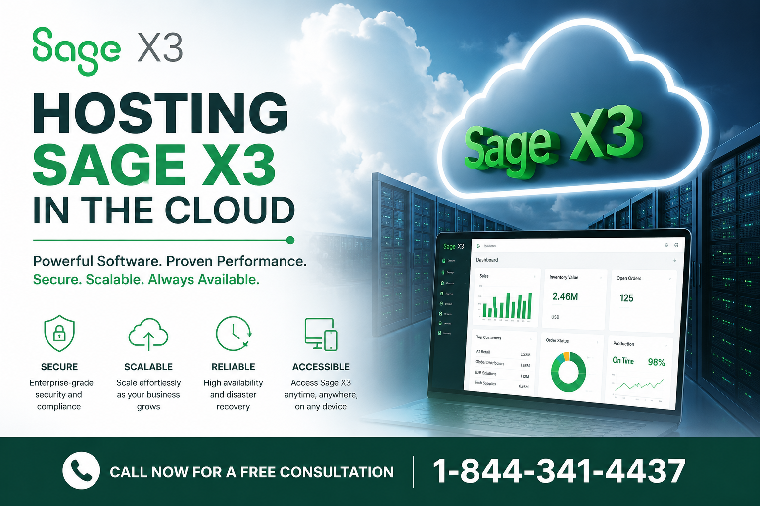 hosting sage x3