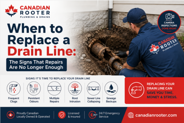 replace drain line