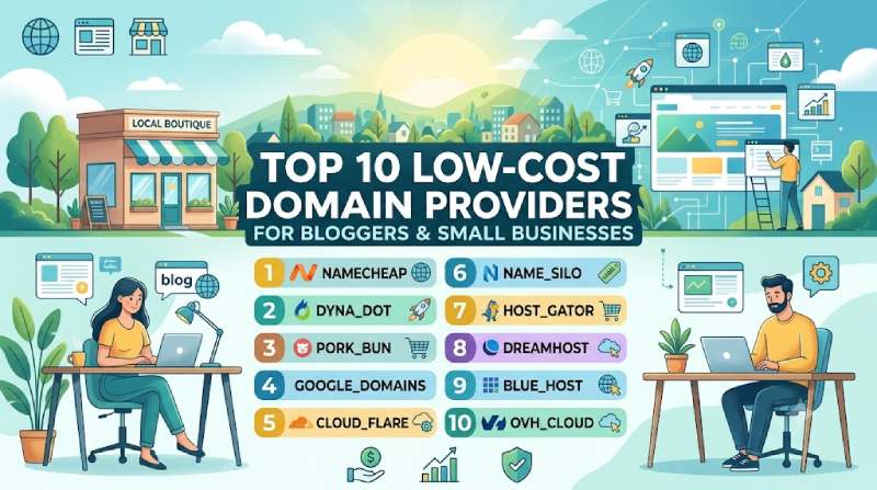 top 10 low cost domain providers
