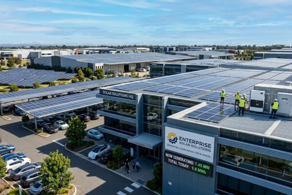 Solar energy solutions for enterprises
