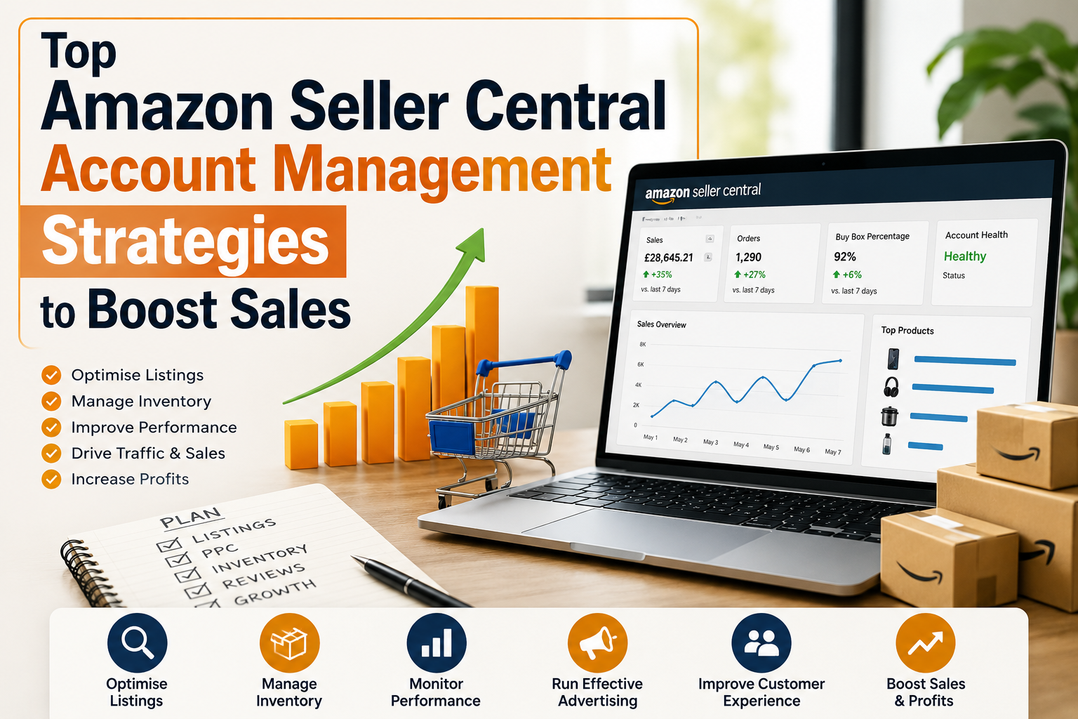 Amazon Seller Central Account Management