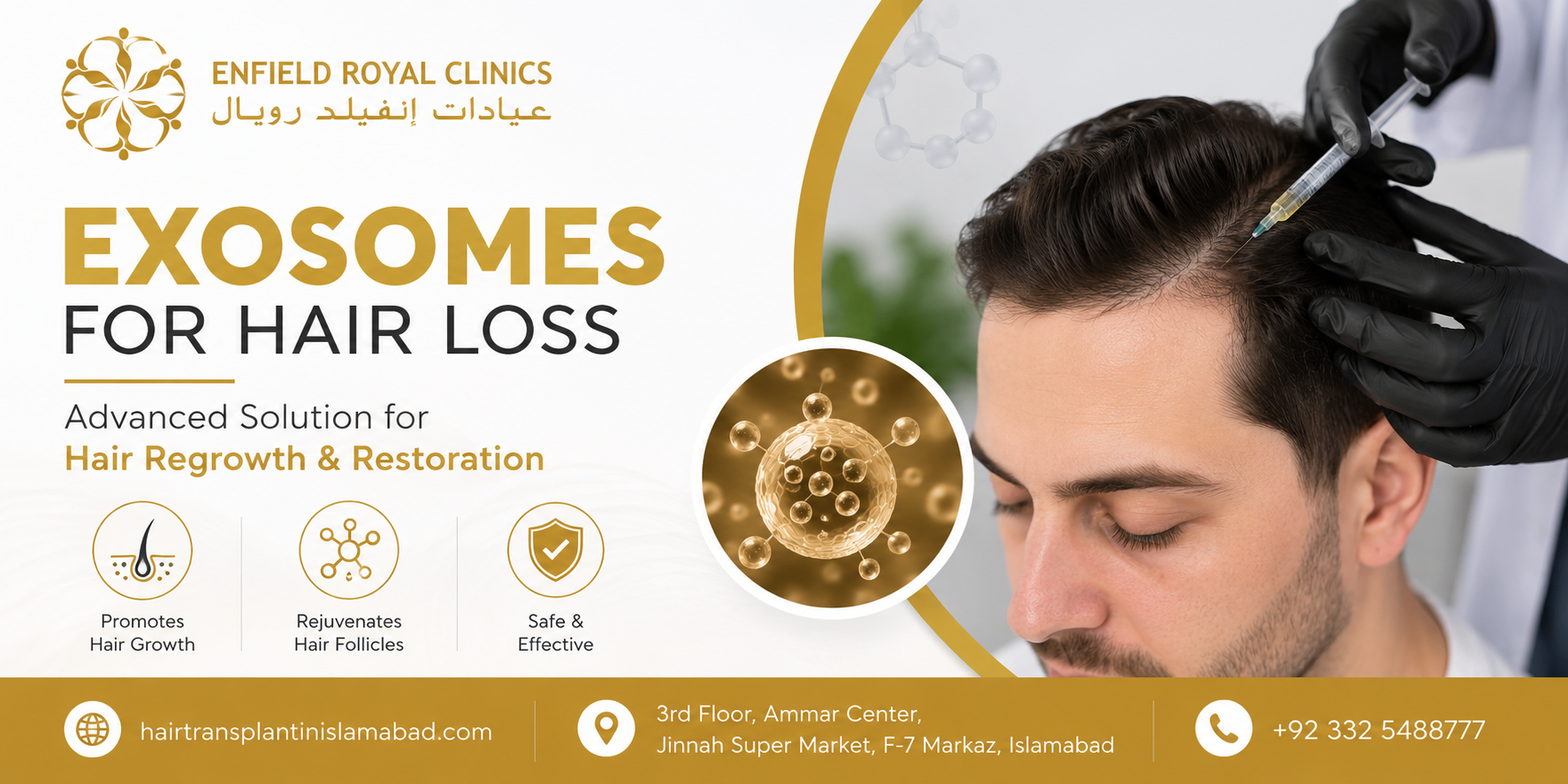 Reviving Hair Growth with Advanced Regenerative Care Exosome Therapy: