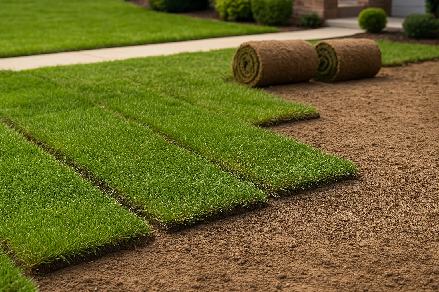 Breakdown of sod installation cost per square foot for residential lawns