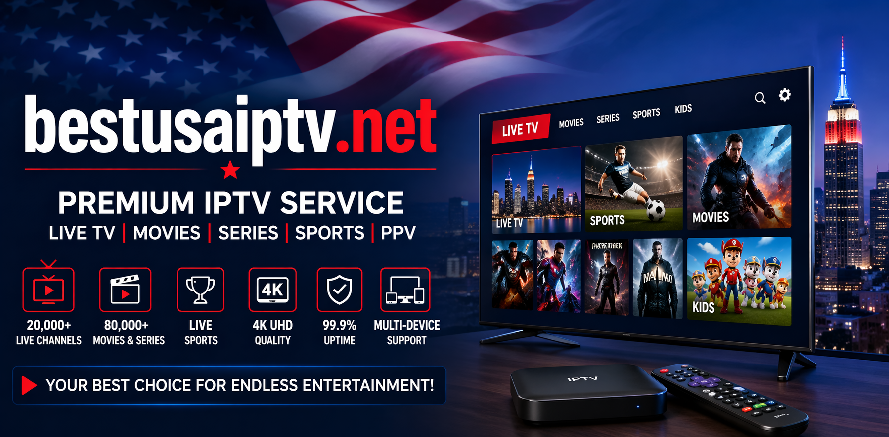 Best USA IPTV