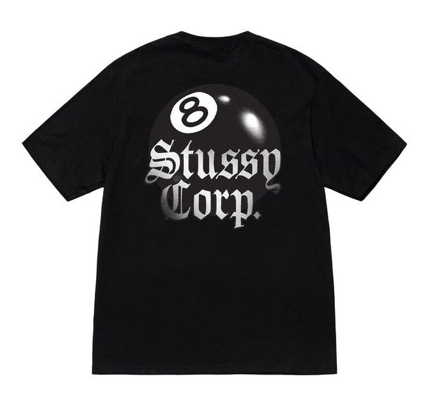 8 Ball Corp T-Shirt Black